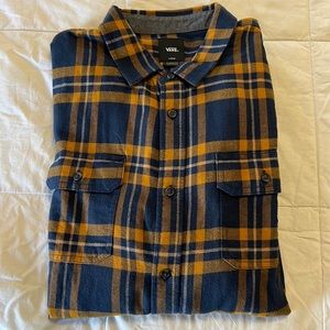 Vans button up size large